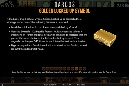 Símbolo Golden Locked Up