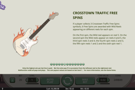 Giros gratis de Crosstown Traffic