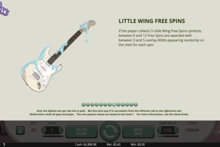Giros gratis de Little Wing