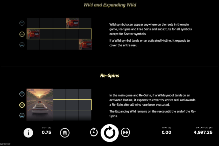 Wild, Expanding Wild and Re-Spins