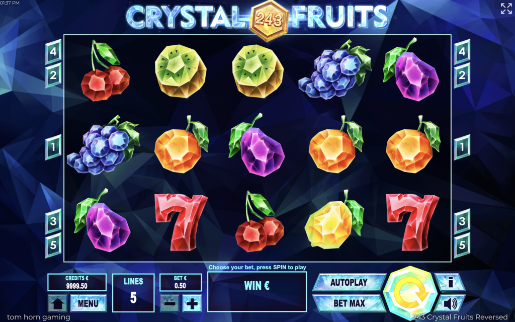 243 Crystal Fruits Reversed Demo