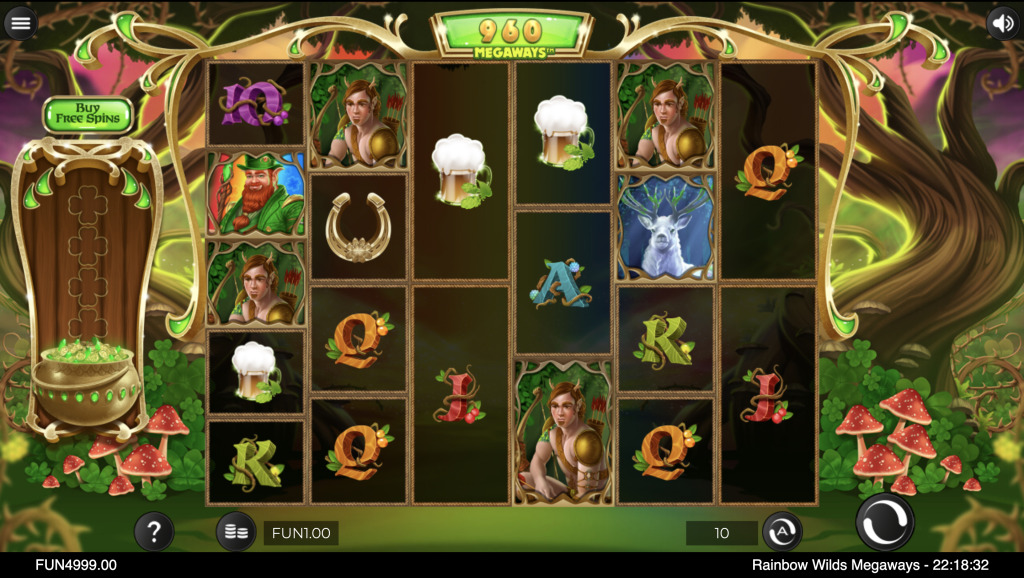 Rainbow Wilds Megaways Demo