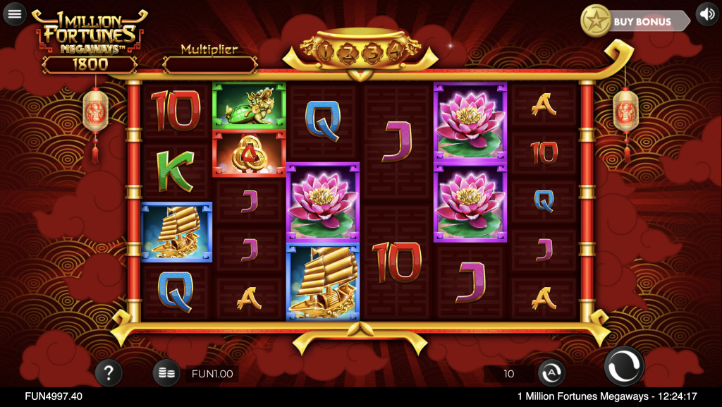 1 Million Fortunes Megaways Demo