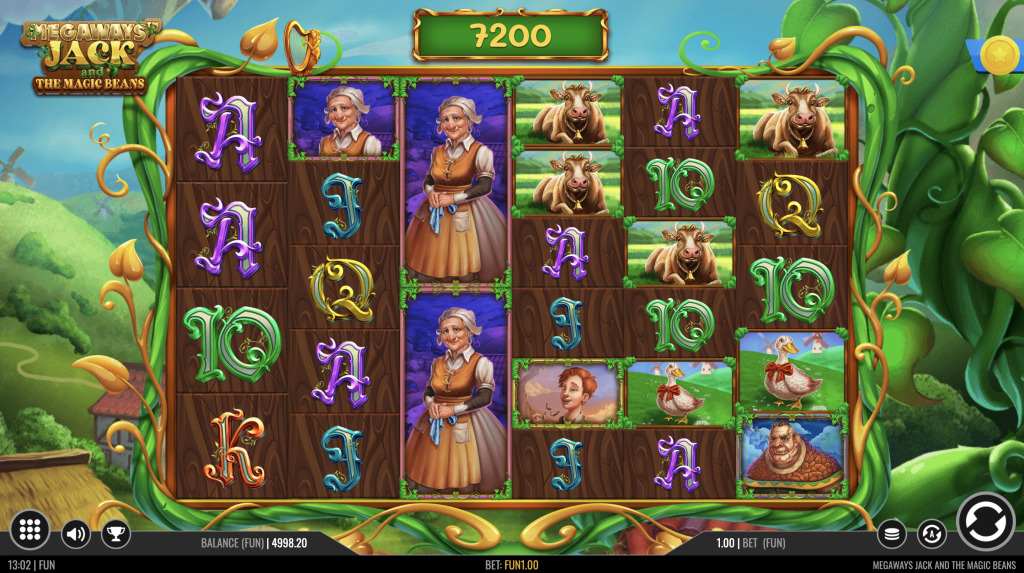 Megaways Jack and the Magic Beans Demo