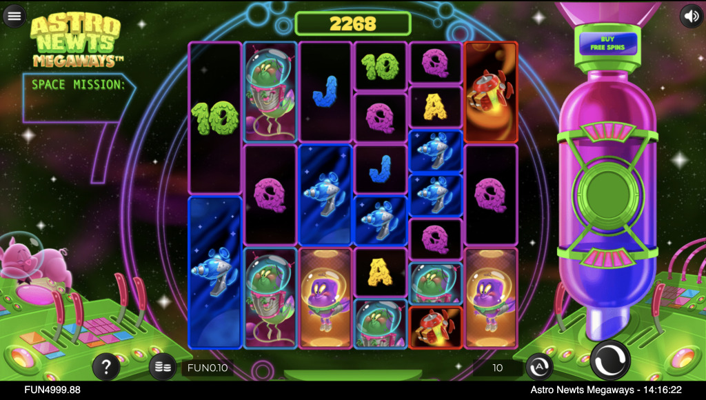 Astro Newts Megaways Demo