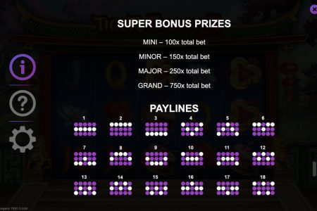 Jackpots e Linhas de Vitória