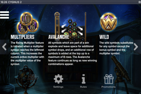 Multiplicador, Avalancha, Wild