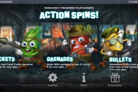 Regras de Spins de Ação