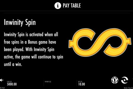 Inwinity Spin rules