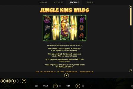 Jungle King Wilds