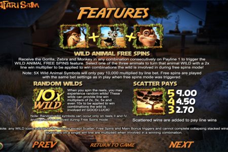 Características de la Tragaperras