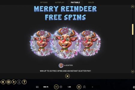 Merry Reindeer Free Spins