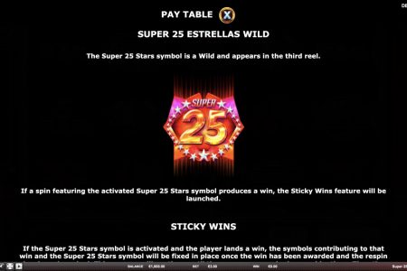 Super 25 Comodines Estrella