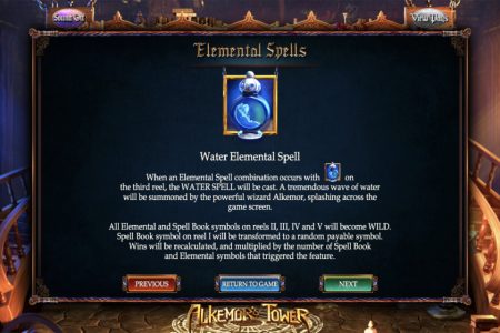 Hechizo Elemental del Agua