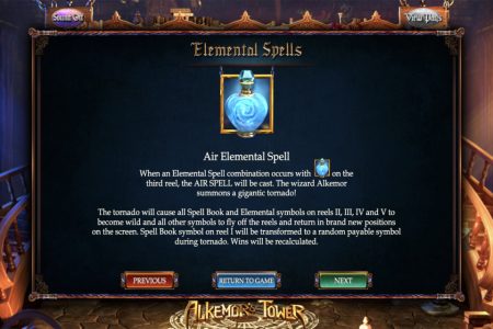 Hechizo Elemental del Aire