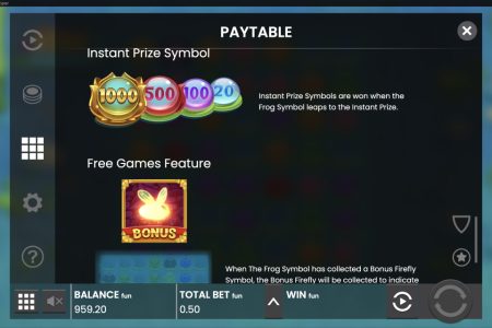 Instant Prize and Free Game Features