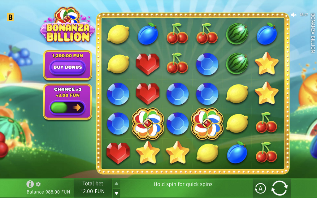 Bonanza Billion Demo