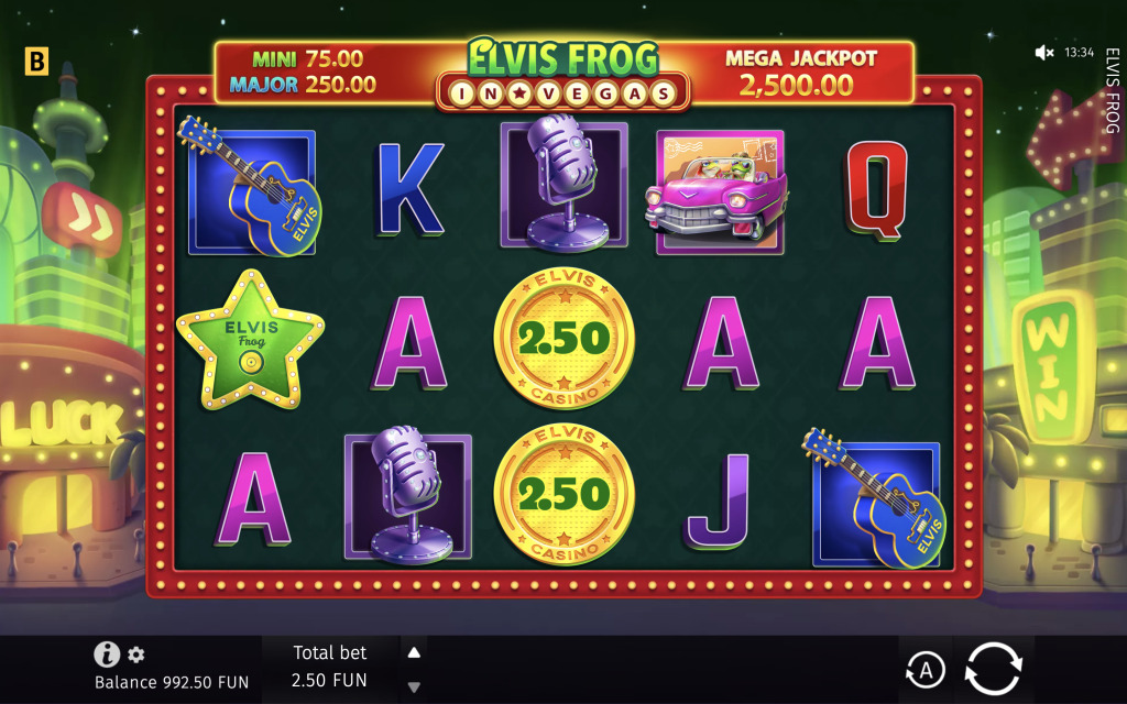 Elvis Frog in Vegas Demo