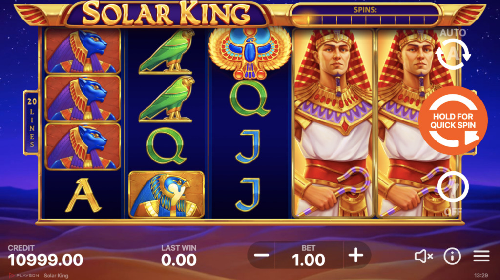 Solar King Demo