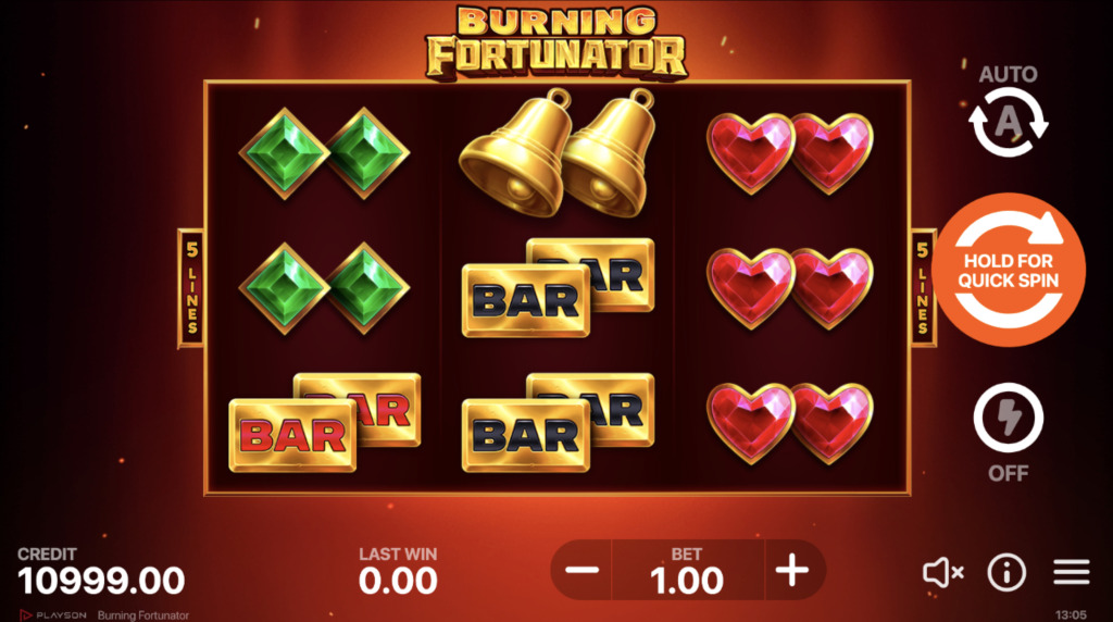 Burning Fortunator Demo