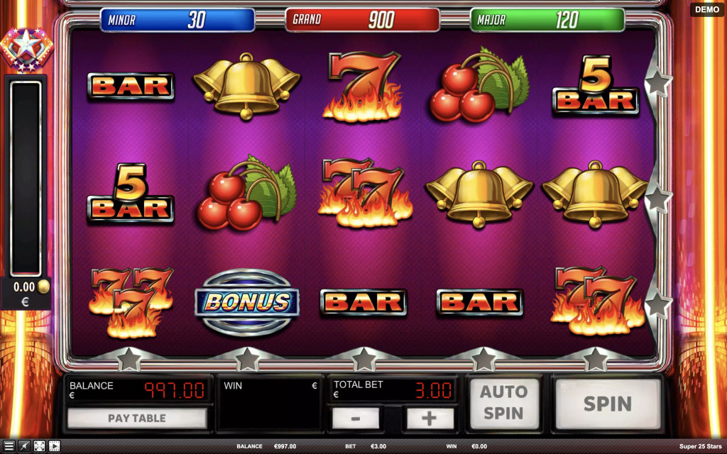Super 25 Stars Demo