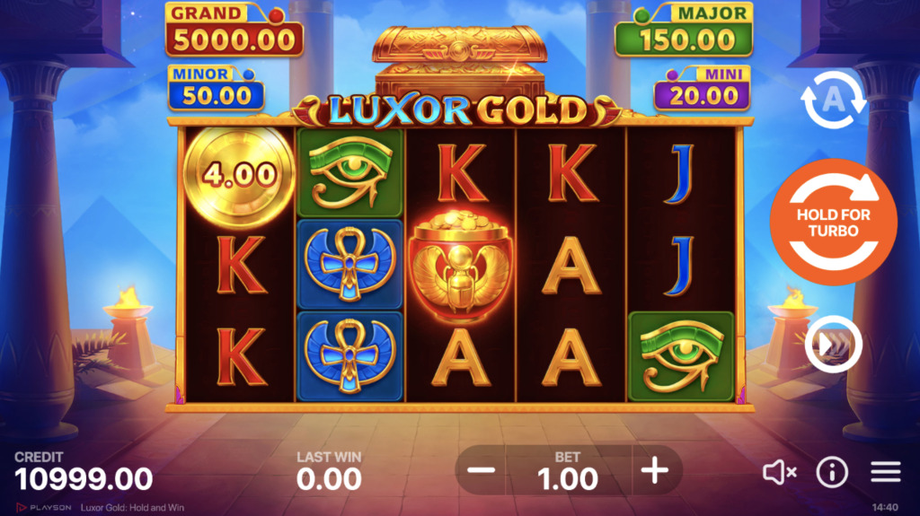 Luxor Gold Demo