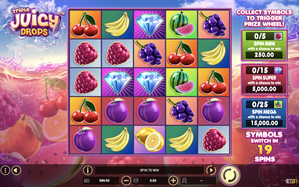 Triple Juicy Drops Demo