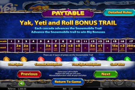 Regras do Caminho de Bônus