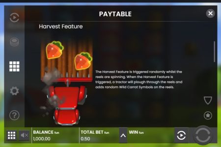 Harvest feature rules