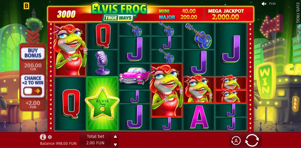 Elvis Frog Trueways Demo