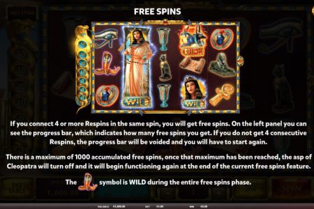 Regras de Giros Grátis