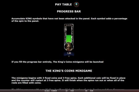 Progress Bar feature