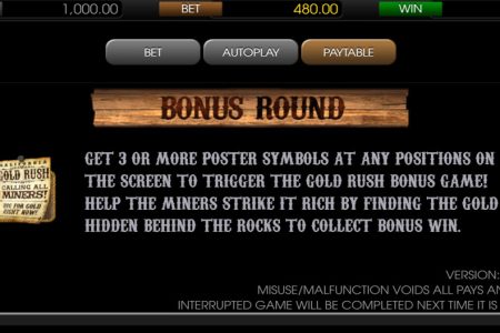 Bonus round rules