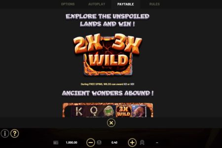 Reglas del Multiplicador Wild