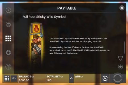 Regras do Símbolo Coringa Fixo no Rolo