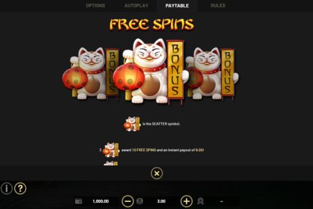 Reglas de giros gratis