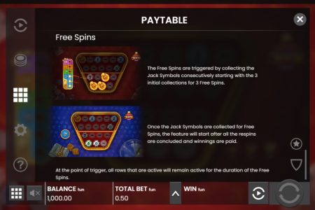 Reglas de giros gratis