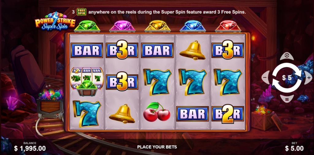 Power Strike Super Spin Demo