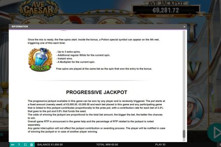 Jackpot rules