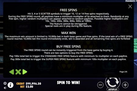 Características de la Tragaperras