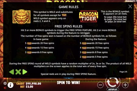 Special Symbols and Free Spins