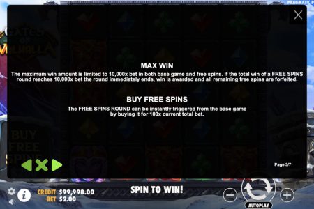 Ganho Máximo e Compra de Bônus