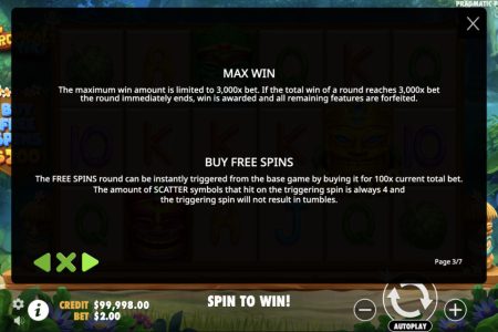 Ganho Máximo e Compra de Bônus