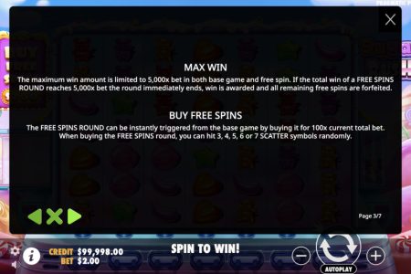 Max Win and Buy Feature