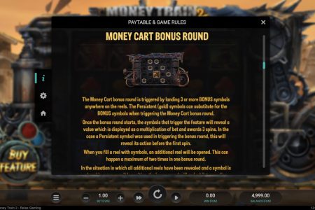 Ronda de Bonificación del Carro de Dinero