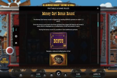 Rodada de Bônus Money Cart