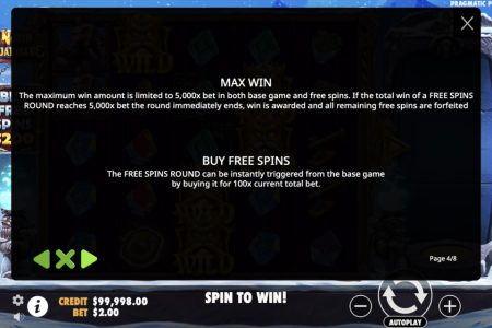 Bonus Buy and Max Win