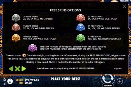 Free Spins Options