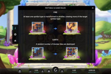 Baldosas Elementales - Fuego y Tierra