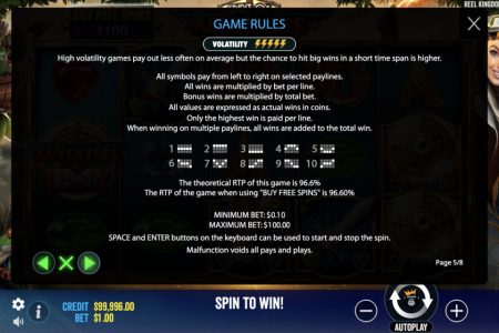 Información del Juego